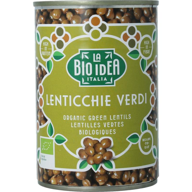 Groene linzen bio