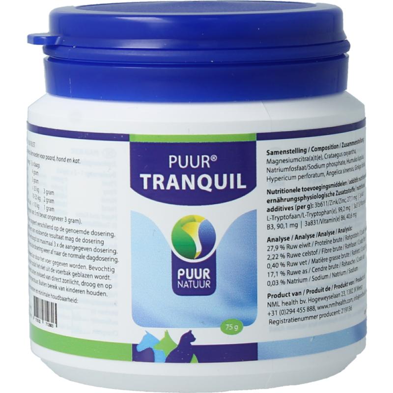 Puur Tranquil hond en kat