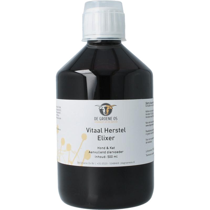 Groene Os vitaal herstel elixer hond/kat