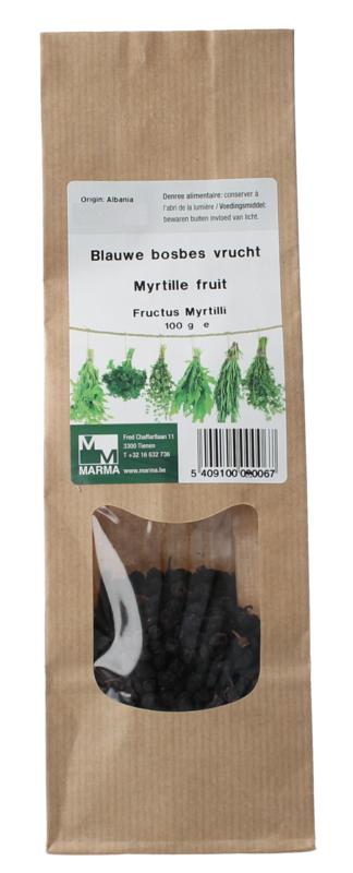 Marma blauwe bosbes vrucht