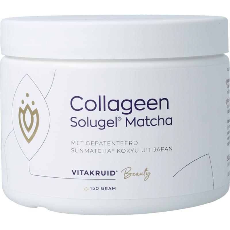 VITAKRUID Collageen matcha 150gr