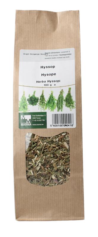 Marma Hyssop gesneden