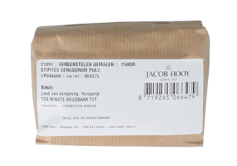 HOOY Kersenstelen gemalen 250 gr