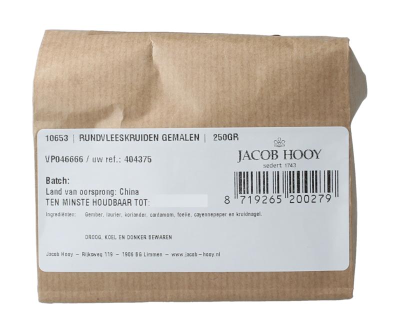 HOOY Rundvleeskruiden gemalen 250gr