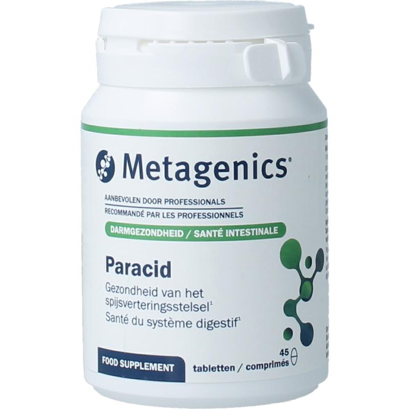 METAGENICS Paracid 45tb