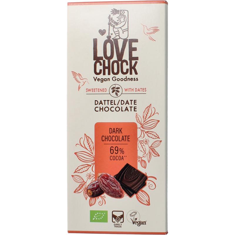 LOVECHOCK Dark chocolate 70gr
