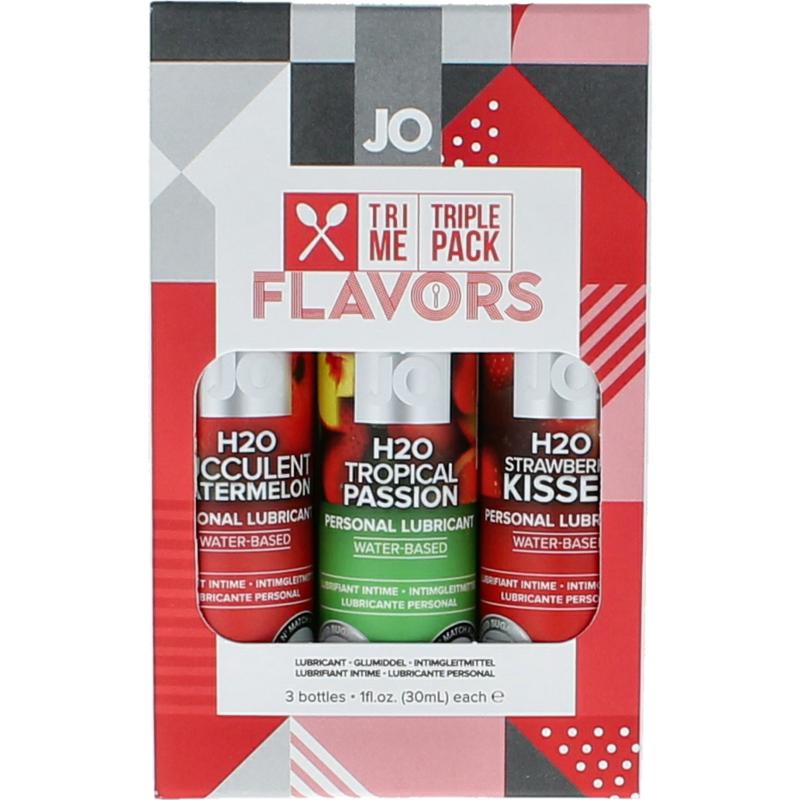 System Jo Tri me triple pack flavors