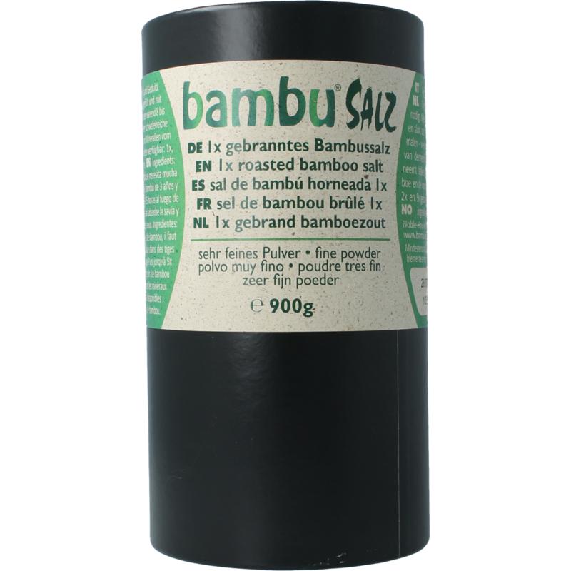 Bambu Salz bamboezout zeer fijn 1x gebr