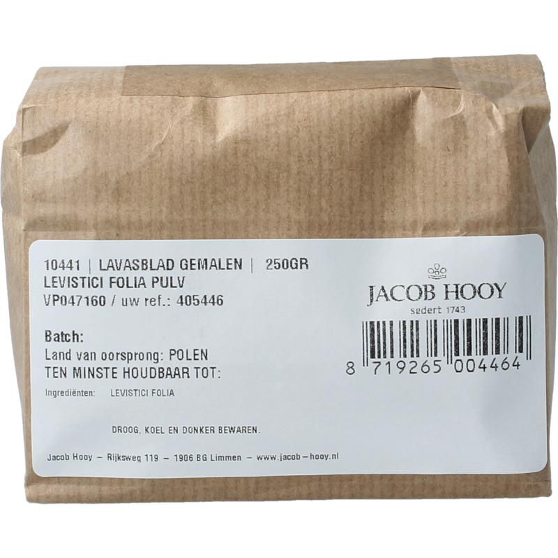  Lavasblad gemalen 250 gr
