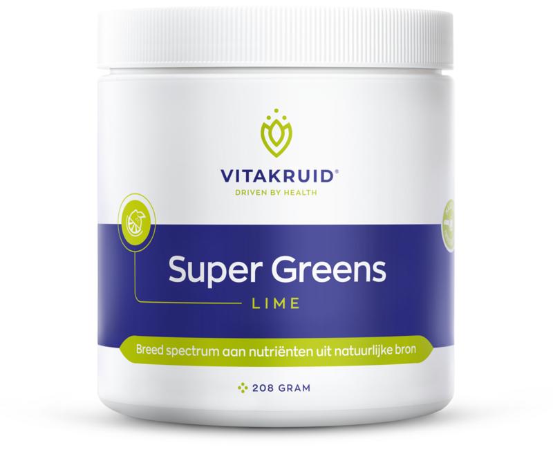 Vitakruid Super Greens Lime 208g