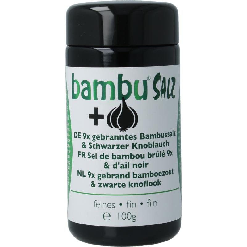 BAMBU SALZ 9x zwrt knoflook 100gr