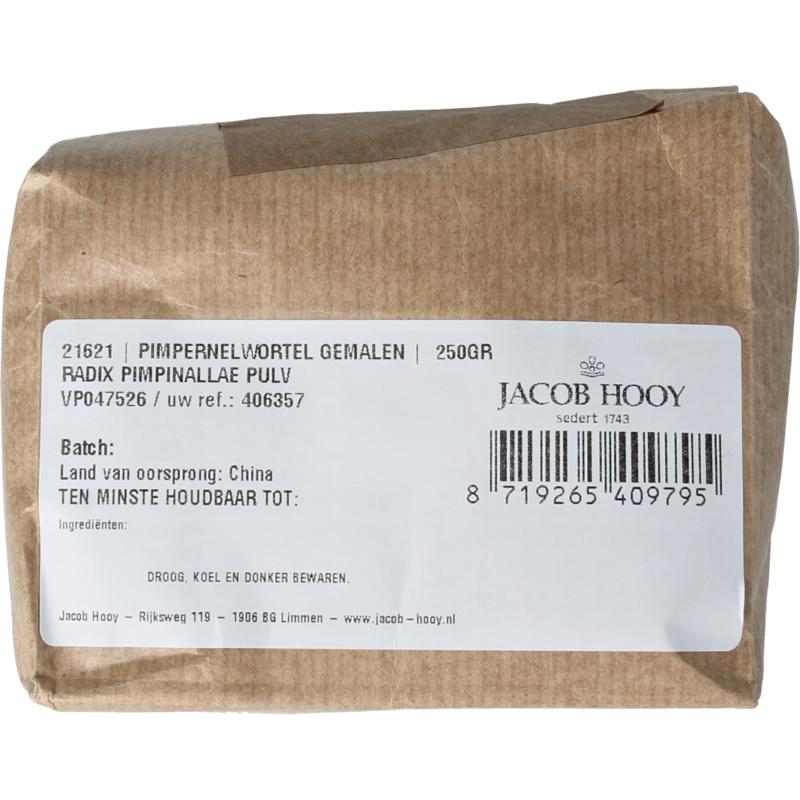Jacob Hooy pimpernelwortel gemalen