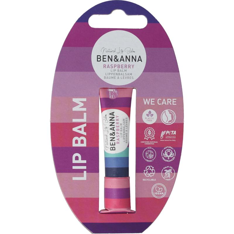  Ben&anna lip balm raspberry 6g