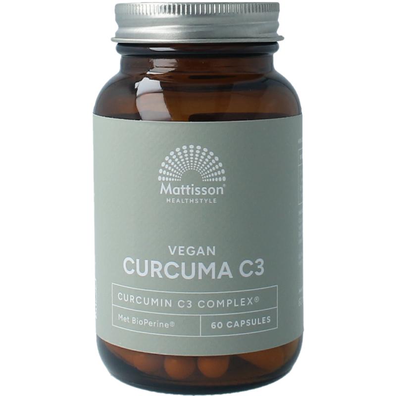 MATTISSON Curcuma c3 vegan 60cp
