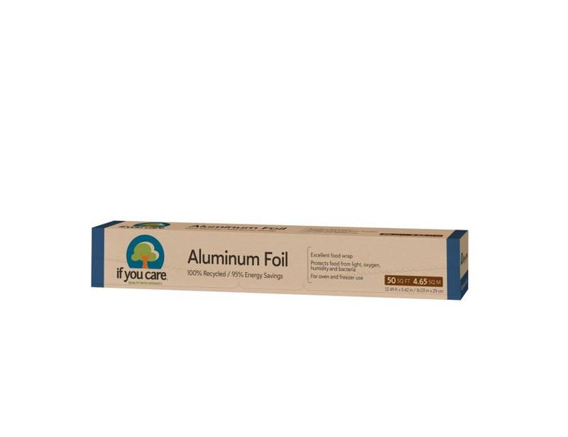 IF YOU CARE Alu folie recycle 1s