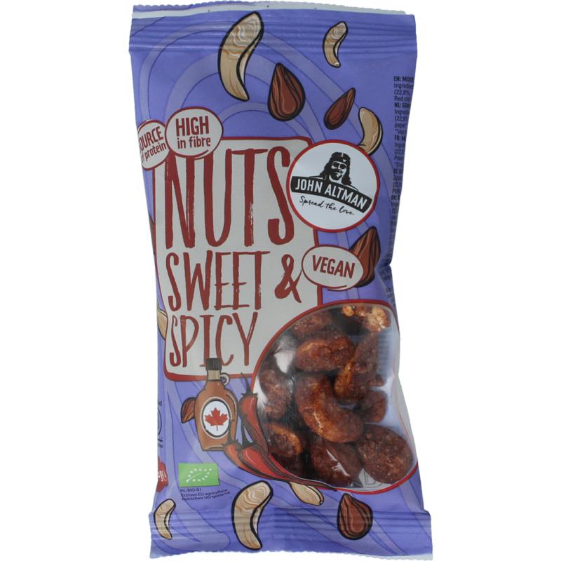 John Altman Mixed nuts maple & chili bio