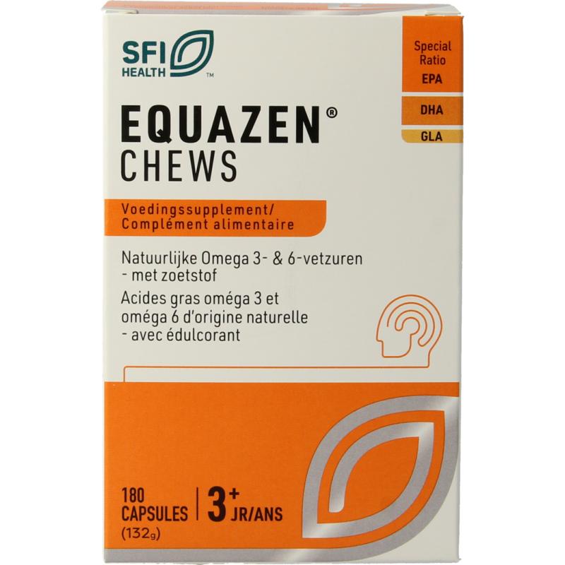 Equazen chews omega 3- & 6-vetzuren