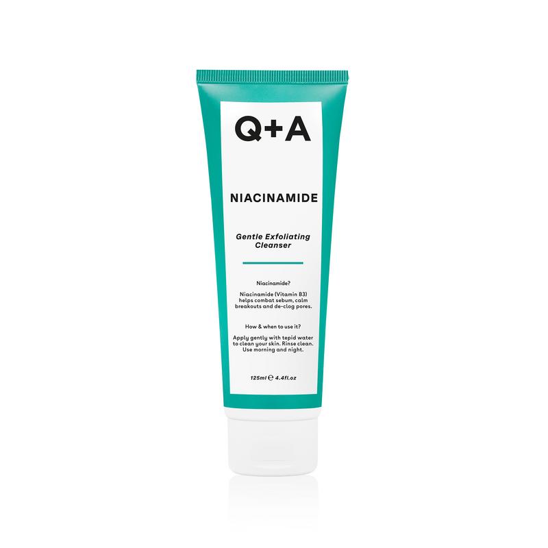  Q+a reinigingsgel niacinamide 125m