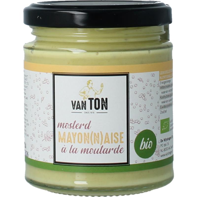 Van Ton mosterd mayonaise bio
