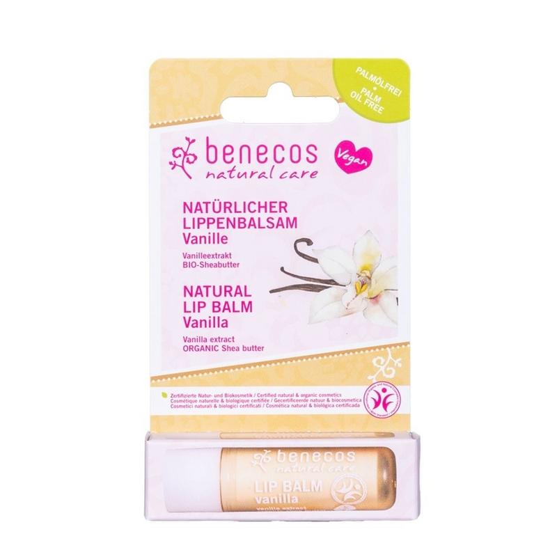 Natural lipbalm vanilla in box