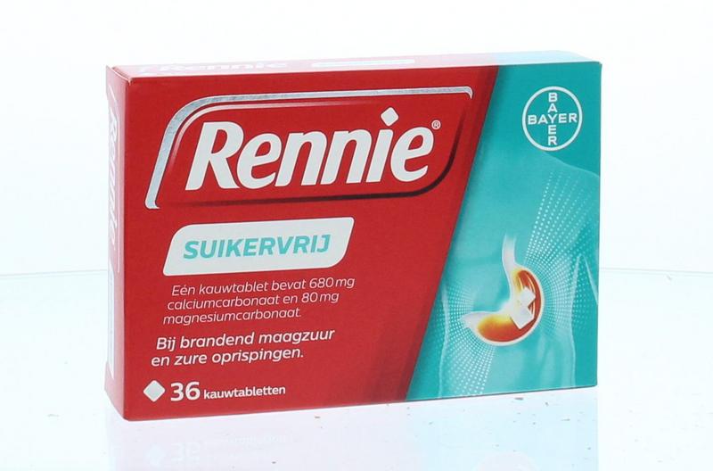 Rennie suikervrij