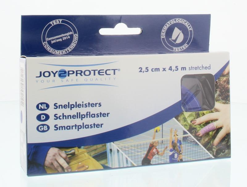 Snelpleisters blauw 2.5 cm x 4.5 m