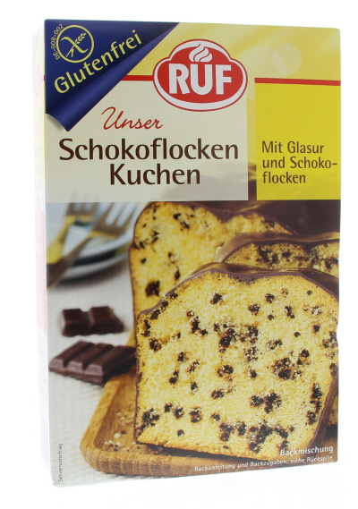 Cakemix met stukjes chocolade