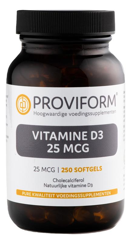Vitamine D3 25 mcg 1000IE