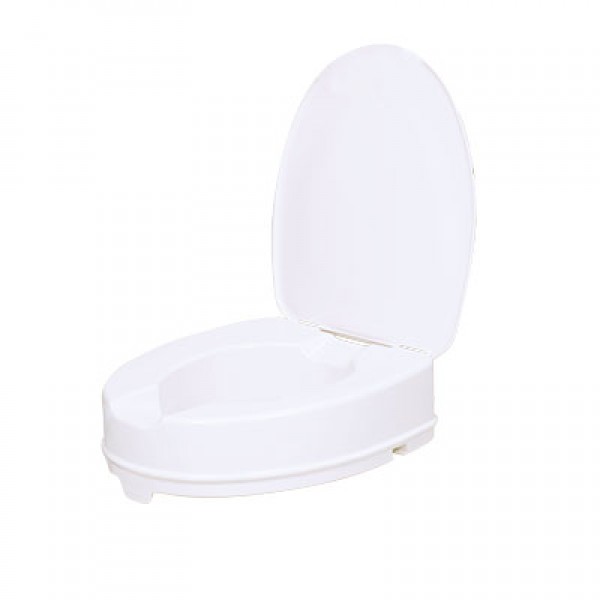 Toiletverhoger met deksel 10 cm