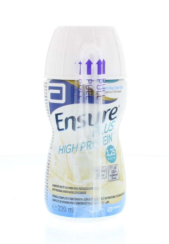 Plus high protein vanille