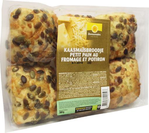 Kaas mais broodje pompoenpit