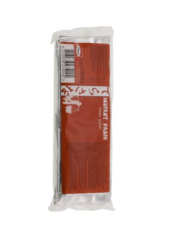 Instant dashi kombu shiitake bouillon