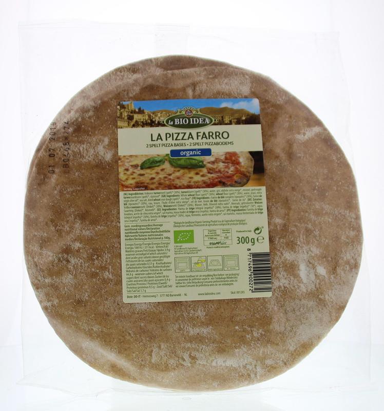 Pizzabodems spelt