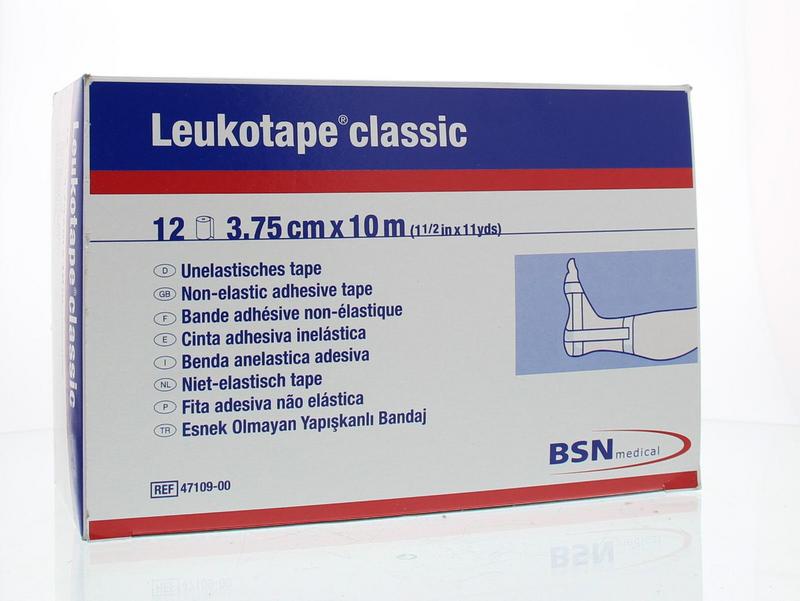 Leukotape 10 m x 3.75 cm wit 47109