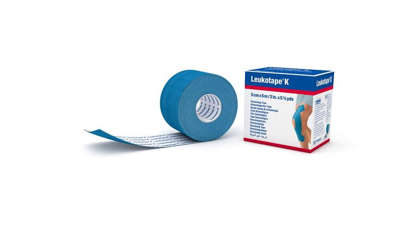 Leukotape K 5 m x 5.0 cm blauw