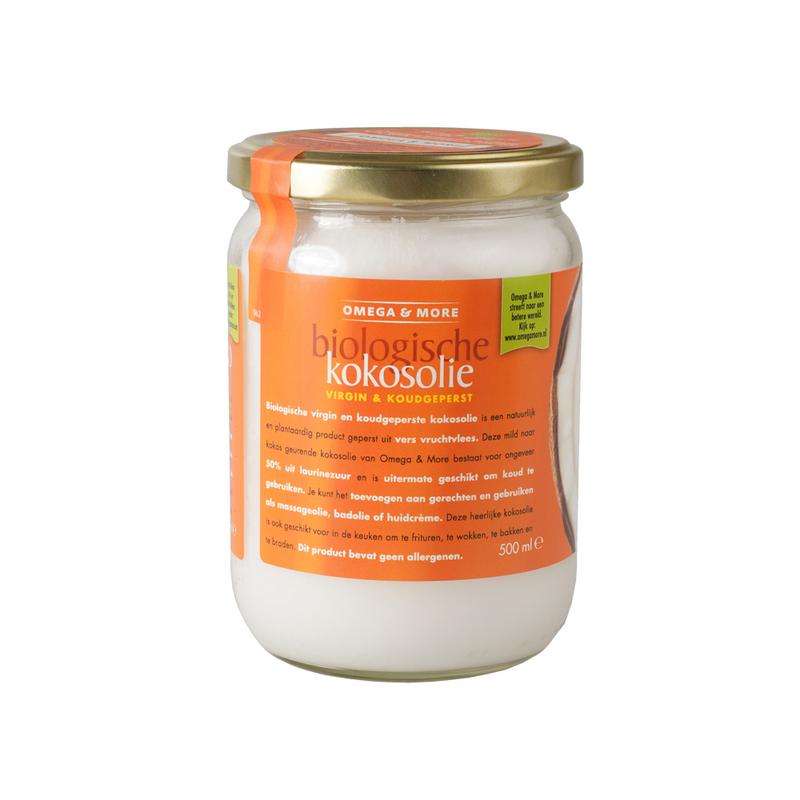Kokosolie extra virgin glas