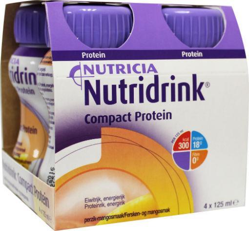 Compact proteine perzik/mango 125 ml