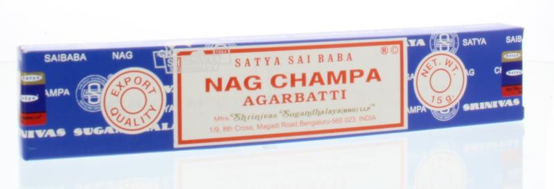 Wierook nag champa agarbatti