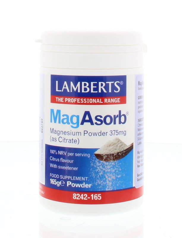 MagAsorb (magnesium citraat) poeder 375 mg