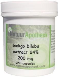 Ginkgo biloba 24% 200 mg