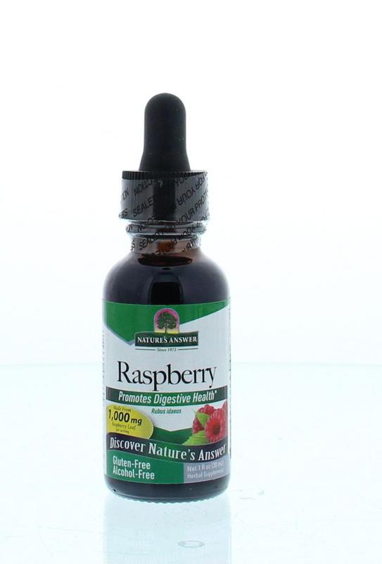 Frambozenblad extract 1:1 1000 mg