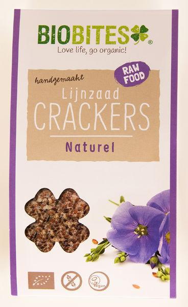 Raw food lijnzaad cracker naturel