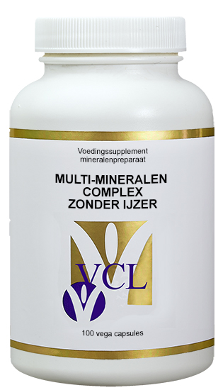 Multi mineralen complex zonder ijzer