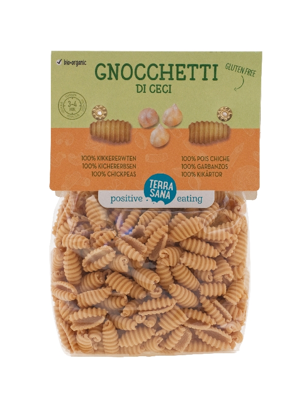Gnocchetti di ceci 100% kikkererwtenmeel