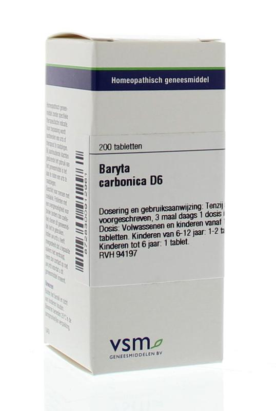 Baryta carbonica D6
