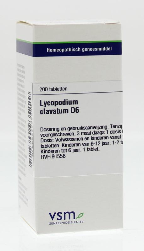 Lycopodium clavatum D6