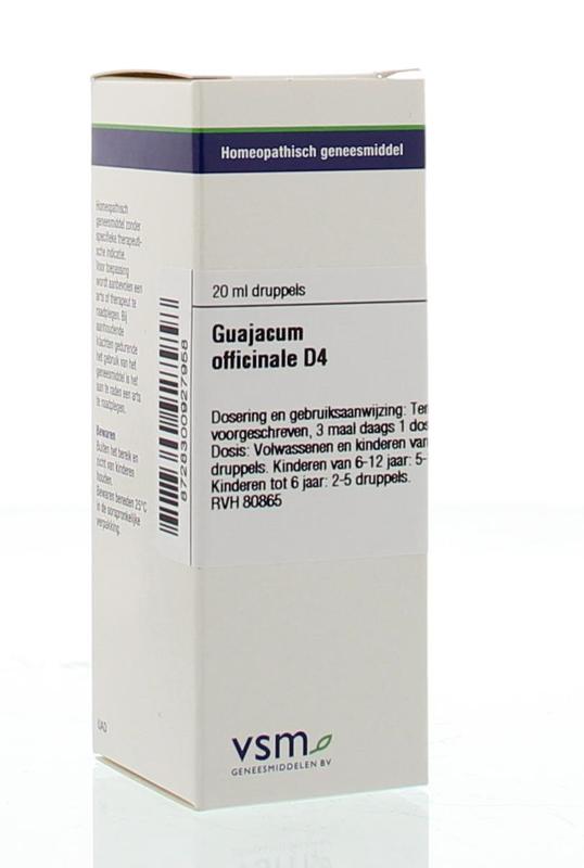 Guajacum officinale D4