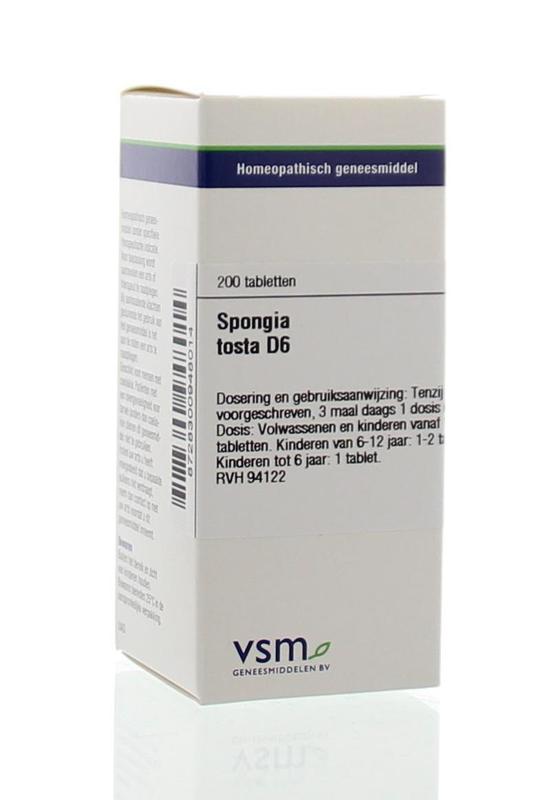 Spongia tosta D6