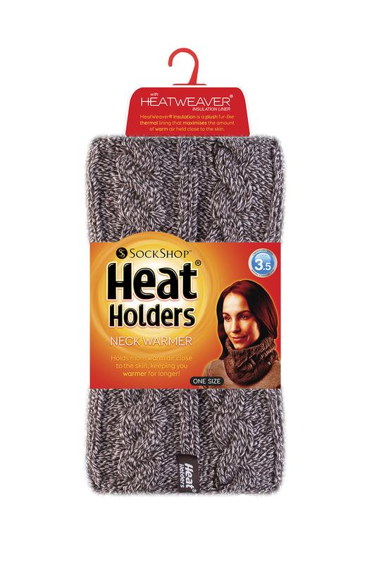 Ladies neck warmer fawn