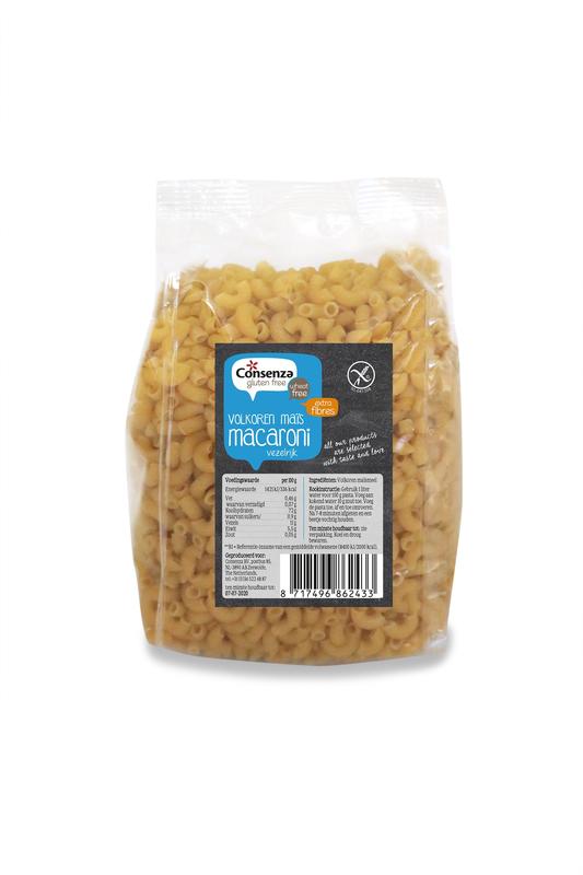 Consenza Volkoren mais macaroni